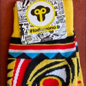 Men’s multicolor socks “todomono”from Colombia
